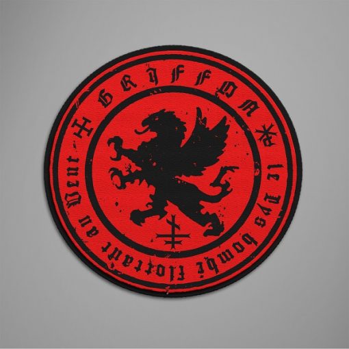 Griffon - Le Lys bombé flottant au vent // Red Patch