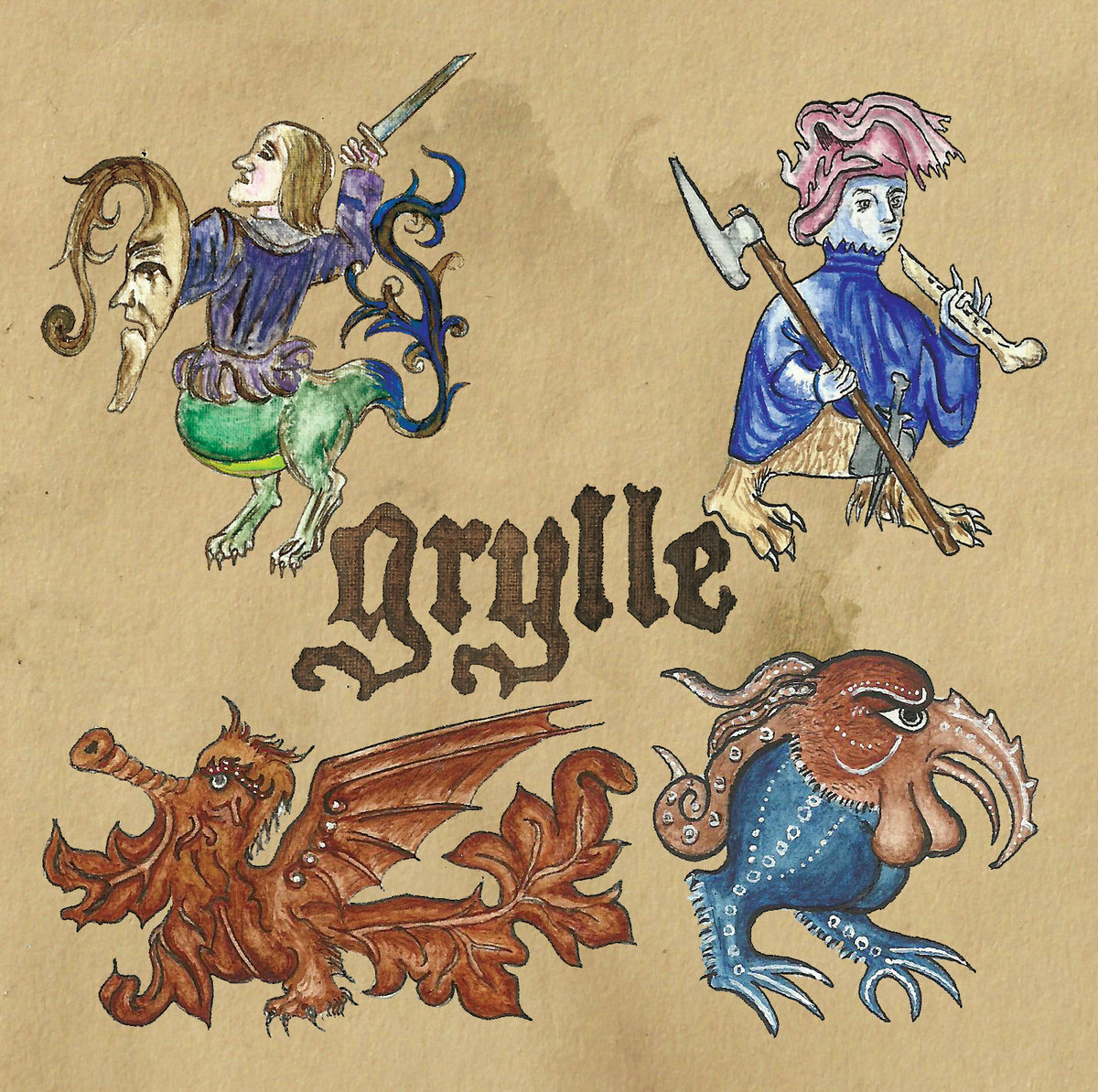 Grylle - Mondes Vermeils // CD