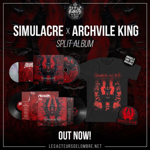 SPLIT SIMULACRE & ARCHVILE KING: ALBUM OUT NOW