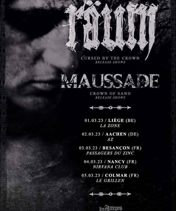 RÄUM : Tournée pour la release de ‘Cursed by the Crown’